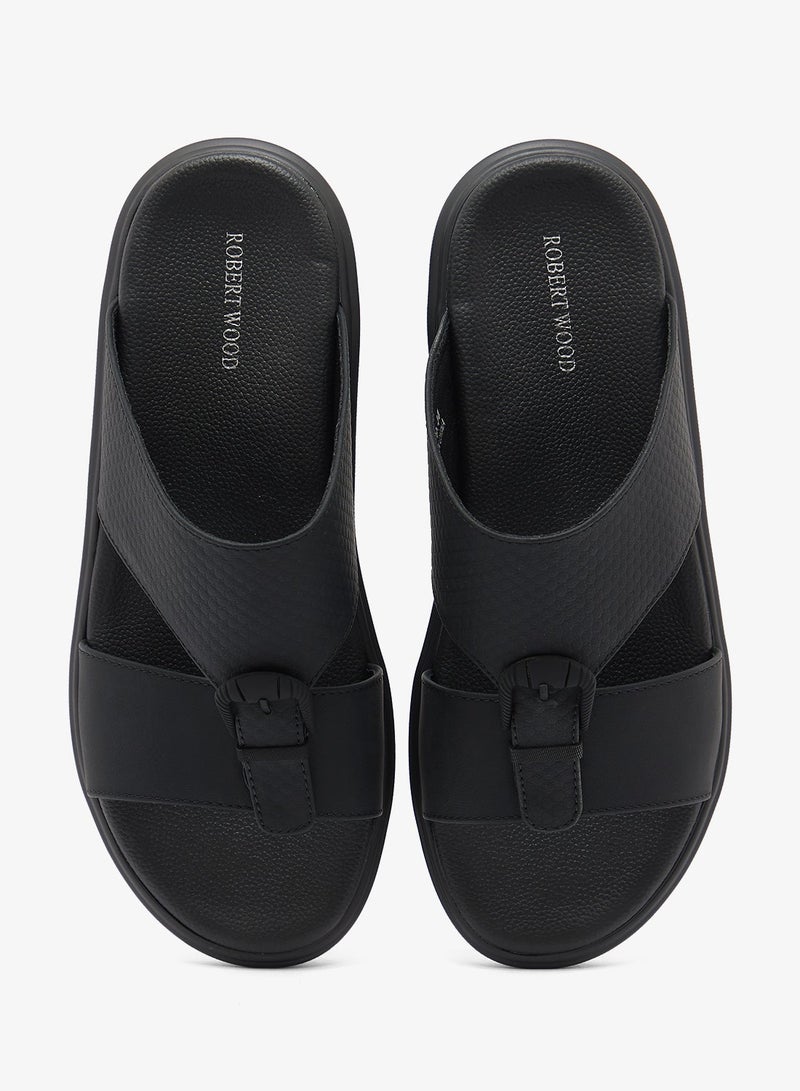 Robert Wood Mens Arabic Comfort Fashion Slipper - Image 4